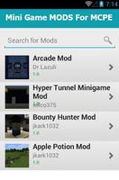 Mini Game MODS For MCPE Ekran Görüntüsü 1