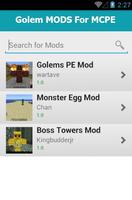 1 Schermata Golem MODS For MCPE