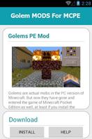 Golem MODS For MCPE imagem de tela 2