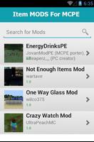 Item MODS For MCPE screenshot 1