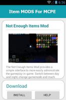 Item MODS For MCPE capture d'écran 3