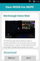 Item MODS For MCPE captura de pantalla 3