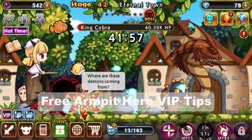 Free Arm pit Hero VIP Tips screenshot 1