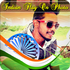 Indian Flag on Photo DP Maker 图标