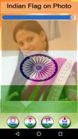 Indian Flag on Photo DP Maker 海报