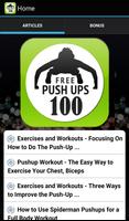 T Pushups Workout Routine Affiche