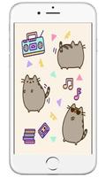 Pusheen Wallpaper HD постер