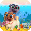 Puppy Dog In Beach pals APK