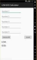 LCM-GCD Calculator 海报