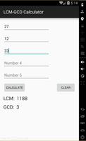 LCM-GCD Calculator screenshot 1