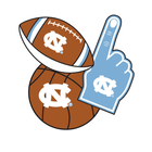 UNC-Chapel Hill Tarheels Selfie Stickers icône