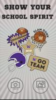 Washington Huskies Selfie Stickers poster