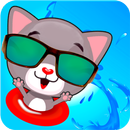 Talking Cats Pool Tom Match 3 APK