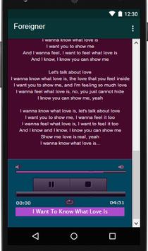 Foreigner Lyrics MP3 for Android - APK Download