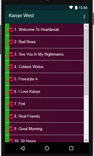 Lyrics MP3 Kanye West APK for Android Download