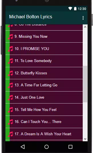 Michael Bolton Lyrics APK for Android Download