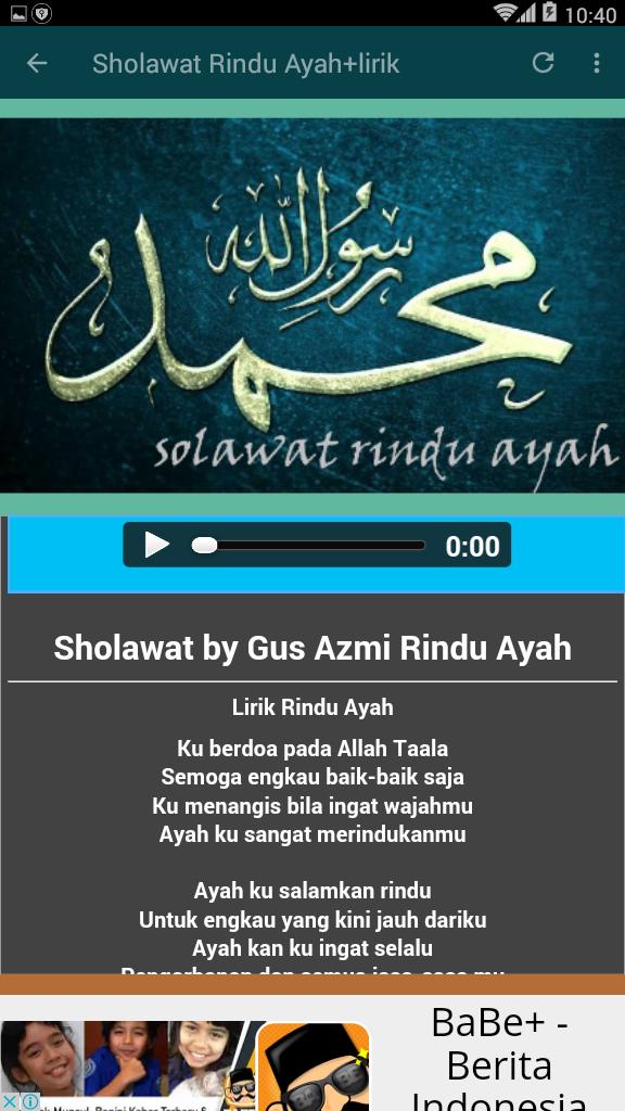 Kumpulan Mp3 Sholawat Terbaru 2017 For Android Apk Download