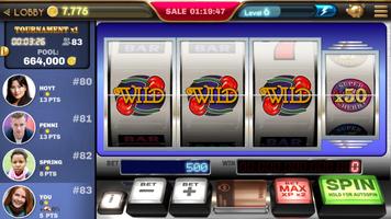 Slot Machine - 50x Cherry 🍒 Vintage Casino Game capture d'écran 2