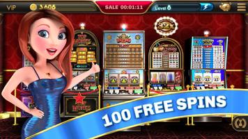 Slot Machine - Wild Wild Pays 🤠Casino Game Affiche