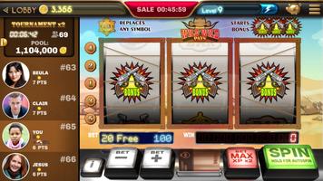 Slot Machine - Wild Wild Pays 🤠Casino Game スクリーンショット 2