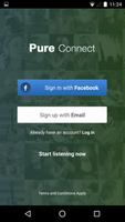 Pure Connect الملصق