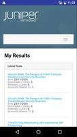 Juniper Networks Social screenshot 3