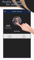 Profile Zoomer for Instagram Affiche