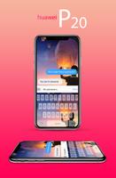 Live Keyboard For Huawei P20 2018 poster