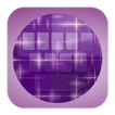 Purple Sparkle Keyboard Theme