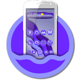 Purple Brief Wave Theme icon