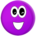 Purple Ball Blob biểu tượng