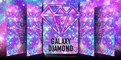 Purple Glitter Diamond Theme स्क्रीनशॉट 3