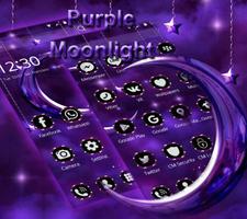 Purple Moon light Theme স্ক্রিনশট 1
