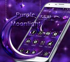 Purple Moon light Theme screenshot 2
