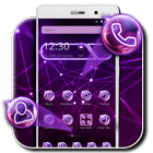 Purple Particle Plexus Theme icono