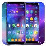 Purple Quiet Nebula Theme icon
