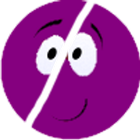 Purple Split أيقونة