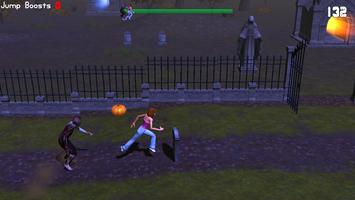 Zombie Halloween Dash تصوير الشاشة 1