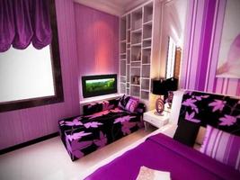 Purple Bedroom Ideas ~ New capture d'écran 3