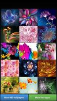 Wallpaper Bunga-bunga 3D penulis hantaran