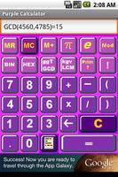 Purple Calculator screenshot 2