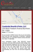 برنامه‌نما Creekside Hearth & Patio عکس از صفحه