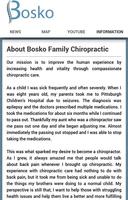 Bosko Family Chiropractic capture d'écran 1