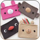 Knitting purses and bags أيقونة