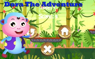 Monkey and Dora Girl  Dash The Adventure Explorer capture d'écran 1