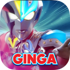 Top Ultraman GINGA Game Guide icône