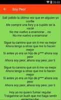 Bad Bunny Letra Screenshot 3