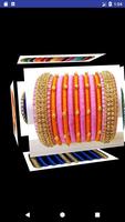Silk thread bangles Affiche