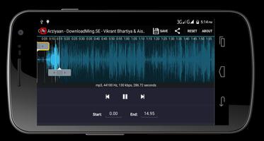MP3 Cutter and Ringstone Maker capture d'écran 3