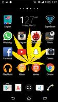 Multicolour Marijuana LWP capture d'écran 2